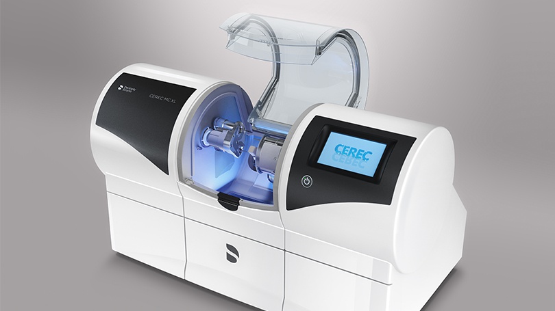 The CEREC milling machine is an innovation that lets us make your crown while you wait.