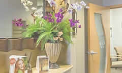 Our North Scottsdale office boasts a warm and welcoming atmosphere and features beautiful decor throughout.