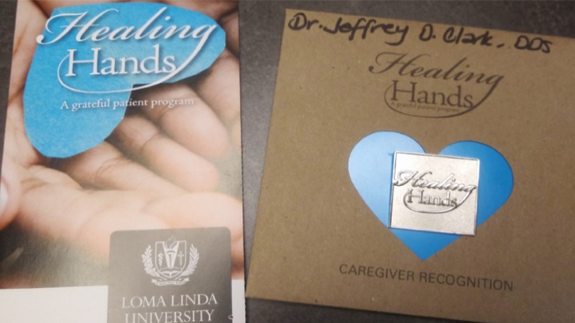 Healing Hands is a Loma Linda University Health program that lets grateful patients honor a physician.