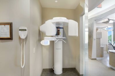 An area where we perform digital dental imaging with the Galileos 3D scanner.