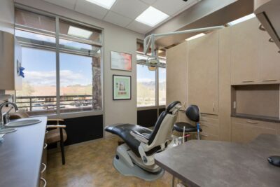 One of the modern operatories at Scottsdale Cosmetic Dentistry Excellence.