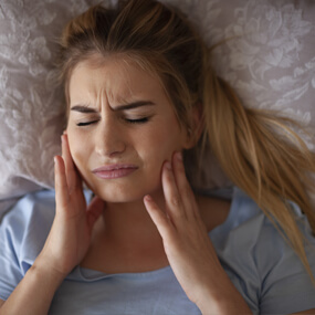 Stress related to the coronavirus pandemic has caused an uptick in cases of sleep bruxism.