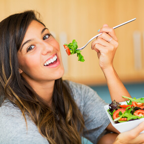 A well-planned diet can enhance your tooth and gum health.